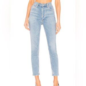 Agolde Nico High Rise Slim Jeans Embark Wash